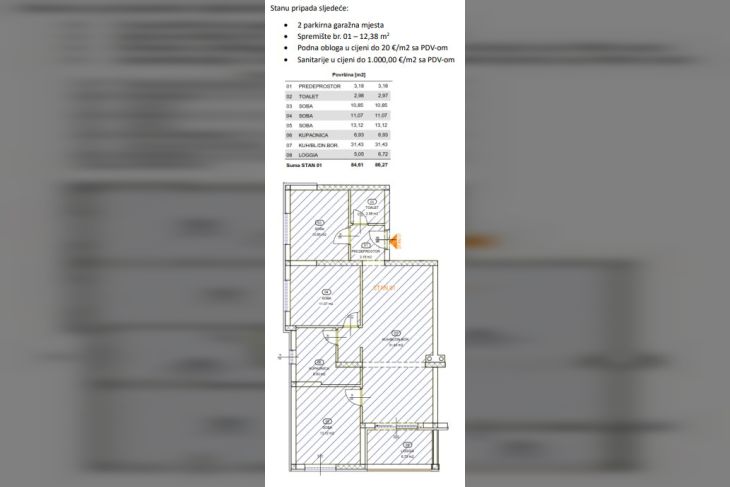 Stan u novogradnji, Prodaja, Kastav, Rešetari