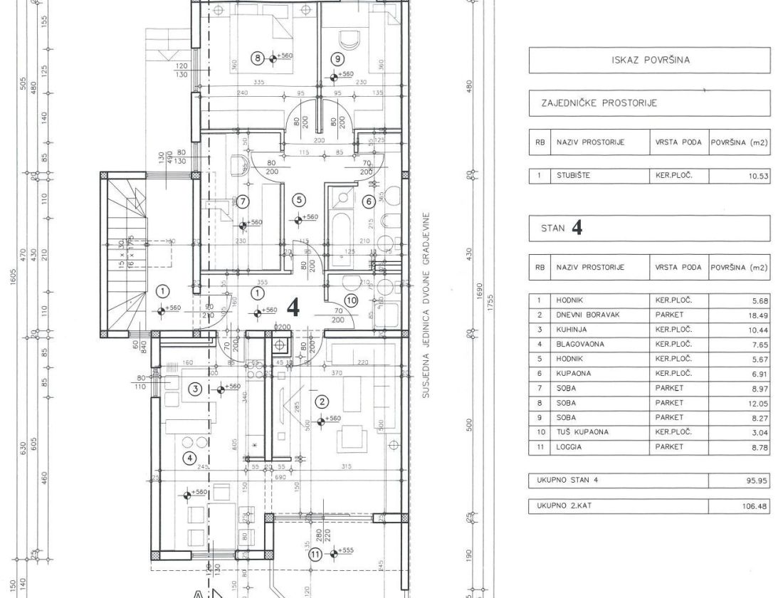 Flat in a new building, Sale, Rijeka, Zapad